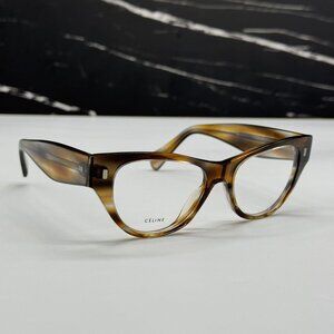 NEW CELINE HAVANA WOMEN EYEGLASSES CELINE CL50012I 055